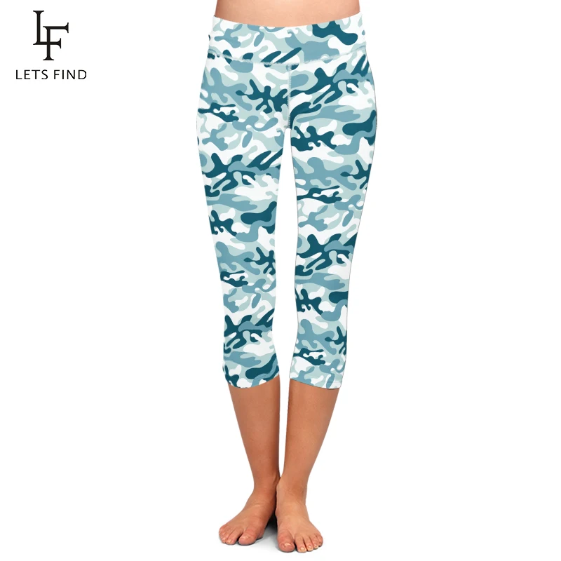 Hot Sale Fashion Workout Capri Leggings for Women High Waist Camouflage Printed Female Fitness Mid-Calf Pants Casual Trousers
Hot Sale Fashion Workout Capri Leggings for Women High Waist Camouflage Printed Female Fitness Mid-Calf Pants Casual Trousers