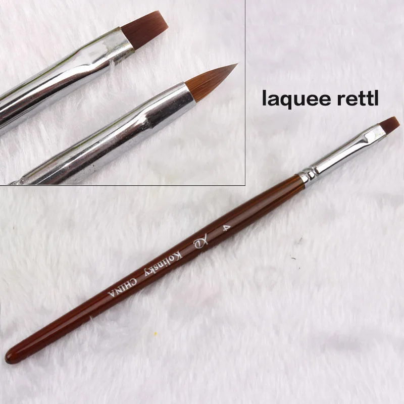 Professional 2PCS/SET UV Gel Brush + Kolinsky Acrylic Powder Liquid Brushes Nail Art Painting Draw Pen Free Shipping
Professional 2PCS/SET UV Gel Brush + Kolinsky Acrylic Powder Liquid Brushes Nail Art Painting Draw Pen Free Shipping