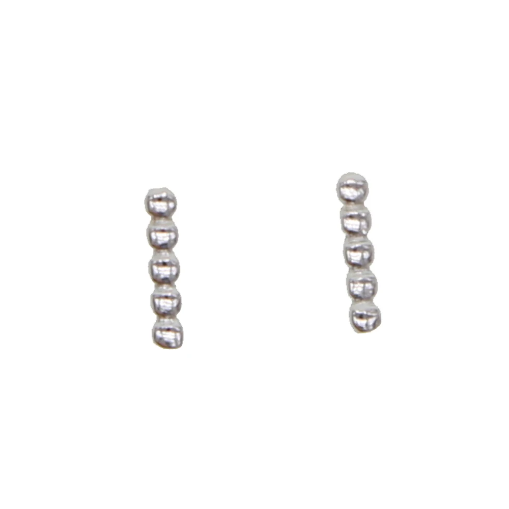 Cute simple style ear jewelry 925 Sterling Silver Bread-type Stud Earrings For Women Girls Kids Piercing Jewelry Orecchini Aros
Cute simple style ear jewelry 925 Sterling Silver Bread-type Stud Earrings For Women Girls Kids Piercing Jewelry Orecchini Aros