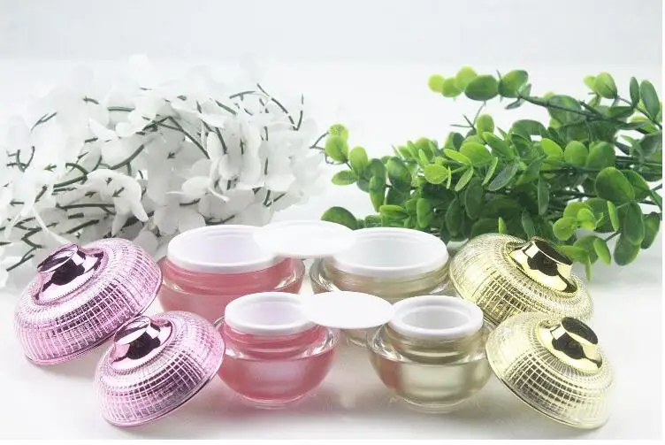 20 pcs Free Shipping 10 15 20 g Bright Gold Silver Acrylic Empty Bottle jar Eye Gel Lipstick Sample Empty Cosmetic Containers
20 pcs Free Shipping 10 15 20 g Bright Gold Silver Acrylic Empty Bottle jar Eye Gel Lipstick Sample Empty Cosmetic Containers