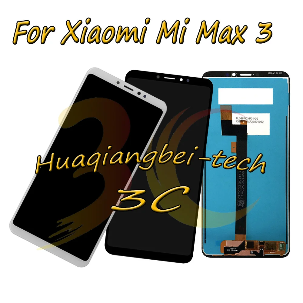 6.9'' New For Xiaomi Mi Max 3 MiMax 3 M1804E4A / M1804E4C Full LCD DIsplay + Touch Screen Digitizer Assembly 100% Tested
6.9'' New For Xiaomi Mi Max 3 MiMax 3 M1804E4A / M1804E4C Full LCD DIsplay + Touch Screen Digitizer Assembly 100% Tested