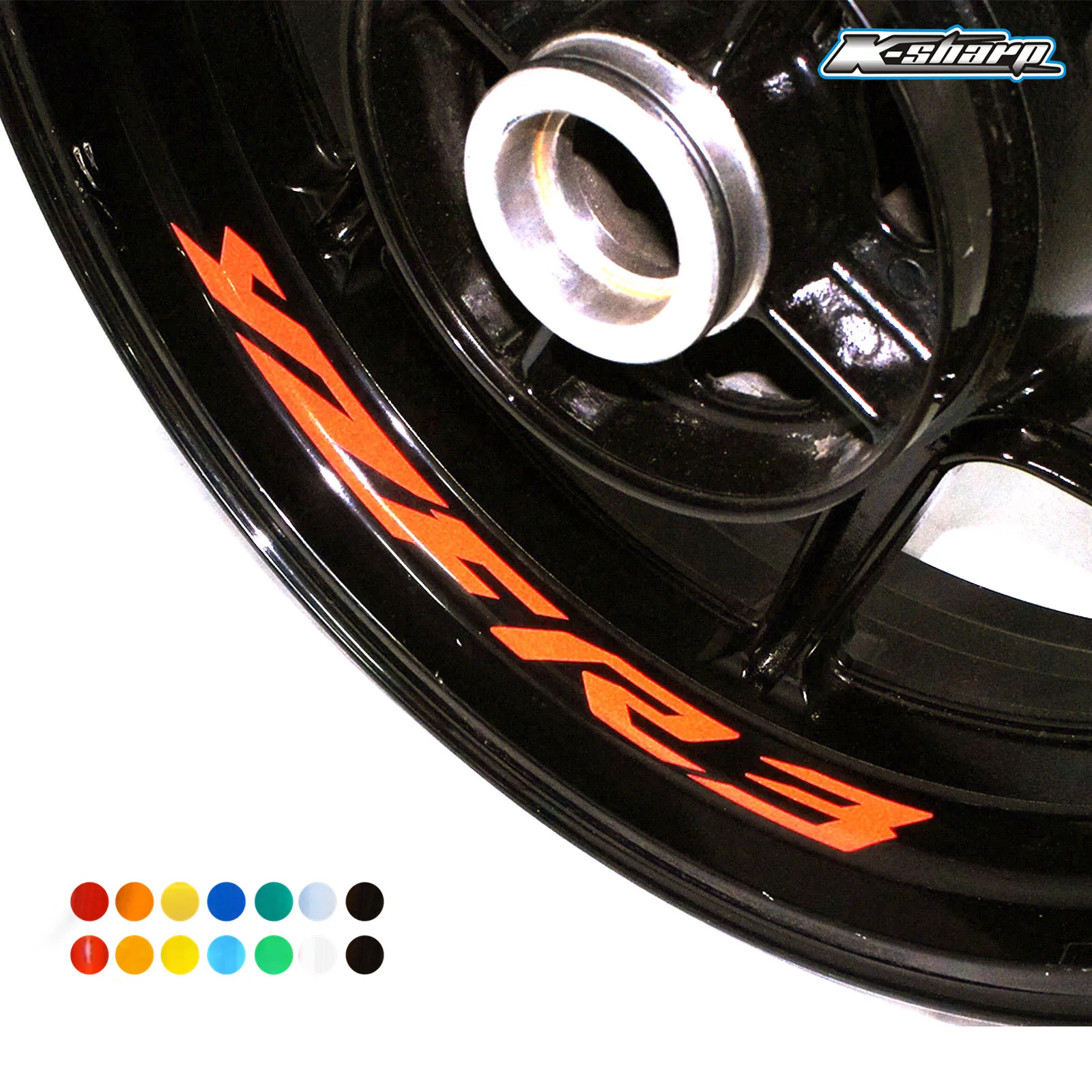 8 X custon inner rim decals wheel reflective sign Stickers stripes FIT YAMAHA YZF R3
8 X custon inner rim decals wheel reflective sign Stickers stripes FIT YAMAHA YZF R3