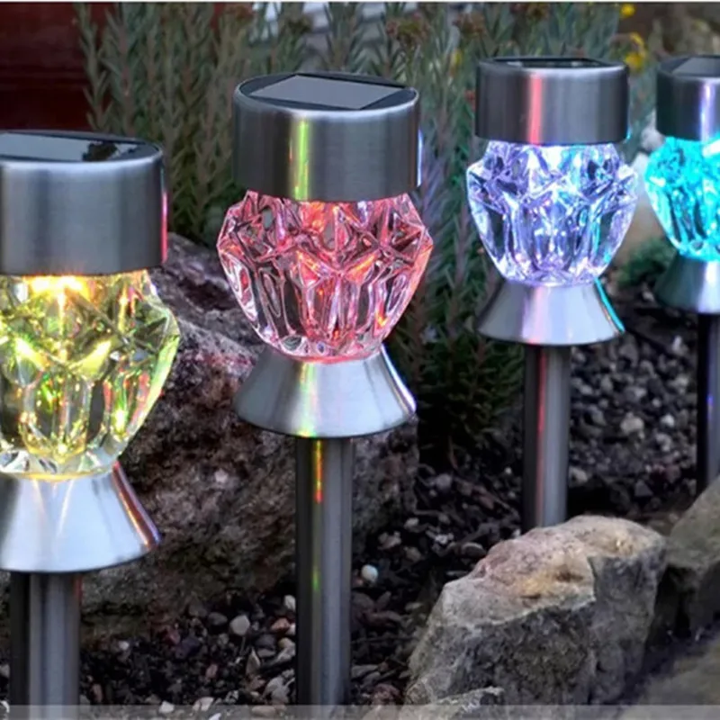 HAWBOIRRY LED Solar Stainless Steel Crystal Colorful Light White Light Lawn Garden Street Light
HAWBOIRRY LED Solar Stainless Steel Crystal Colorful Light White Light Lawn Garden Street Light