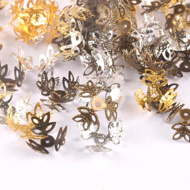 100pcs Vintage 3 Colors Flowers Blank Setting Filigree Wraps Connectors Charm Findings For Jewelry Making 12.5mm YKL0757
100pcs Vintage 3 Colors Flowers Blank Setting Filigree Wraps Connectors Charm Findings For Jewelry Making 12.5mm YKL0757