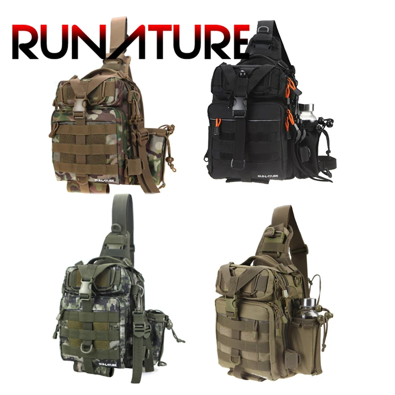11.6L Single Strap Tactical Backpack Waterproof 1000D Nylon Fishing Hunting Hiking Trekking Bag Compact Chest Bag
11.6L Single Strap Tactical Backpack Waterproof 1000D Nylon Fishing Hunting Hiking Trekking Bag Compact Chest Bag