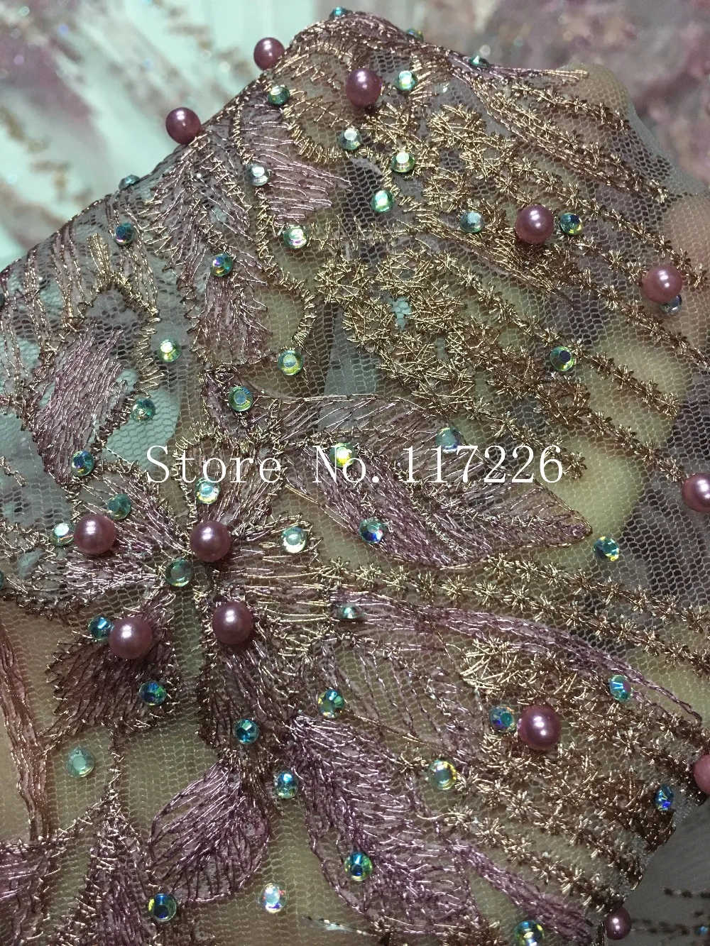 stock JRB-0013 beaded embroidery tulle mesh lace fabric with beads and stones for wedding fast shipping 5 yards
stock JRB-0013 beaded embroidery tulle mesh lace fabric with beads and stones for wedding fast shipping 5 yards