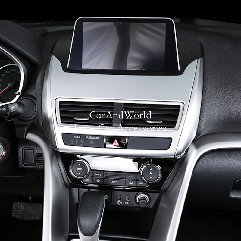 Для Mitsubishi ECLIPSE CROSS 2018-2022 центральная консоль, вентиляционная крышка, накладки из АБС-пластика, хромированные аксессуары для стайлинга автомобилей
Для Mitsubishi ECLIPSE CROSS 2018-2022 центральная консоль, вентиляционная крышка, накладки из АБС-пластика, хромированные аксессуары для стайлинга автомобилей