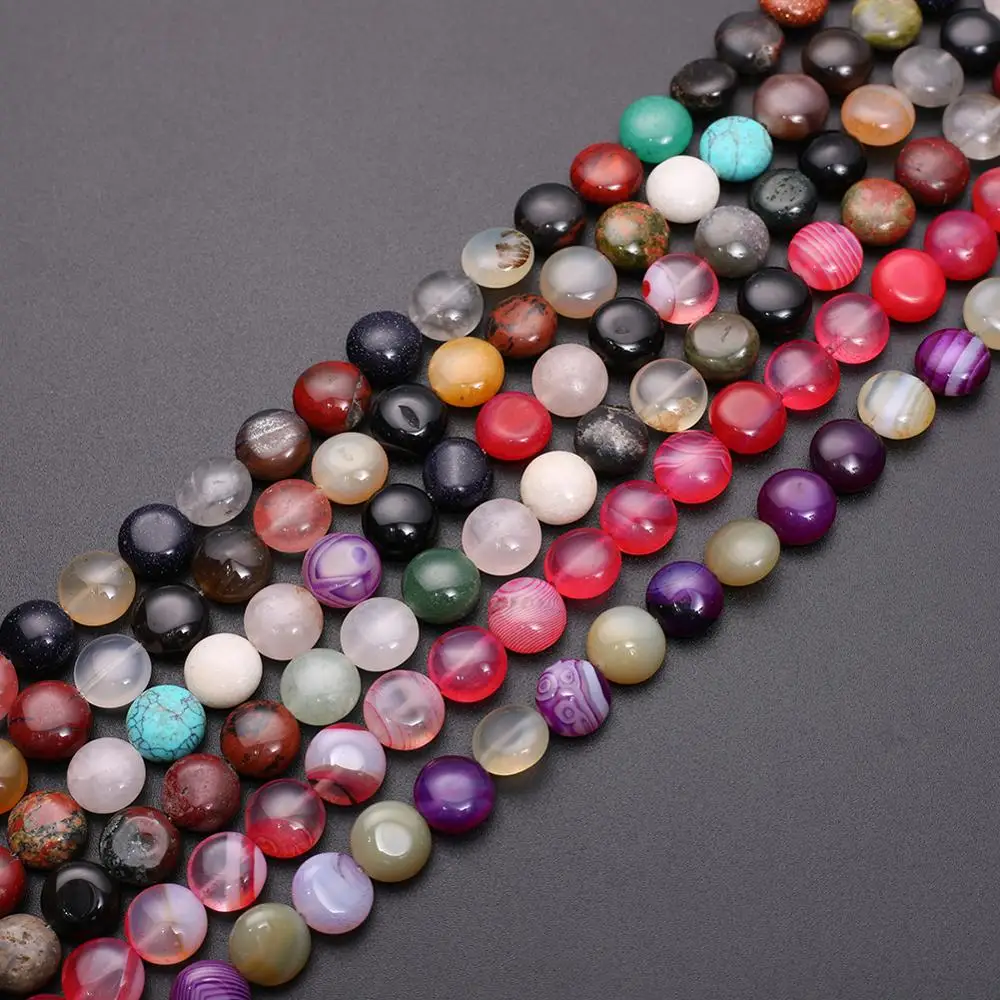 160pcs/lot Natural Cheery Quartz Stone 10MM Round Flat Loose Beads Charms Pendants for Jewelry Making DIY Bracelet Earring Free
160pcs/lot Natural Cheery Quartz Stone 10MM Round Flat Loose Beads Charms Pendants for Jewelry Making DIY Bracelet Earring Free