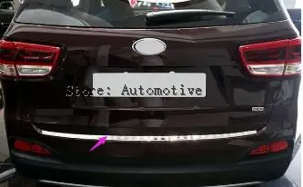 For KIA SORENTO L 2015 2016 2017 Stainless Steel Rear Bumper Sill Protector Trim
For KIA SORENTO L 2015 2016 2017 Stainless Steel Rear Bumper Sill Protector Trim