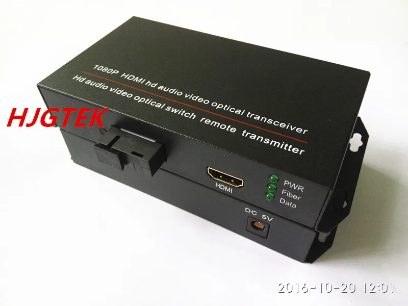 2PCS hdmi audio and video Optical Fiber Transceiver 1080P Single Fiber 20 KM SC
2PCS hdmi audio and video Optical Fiber Transceiver 1080P Single Fiber 20 KM SC