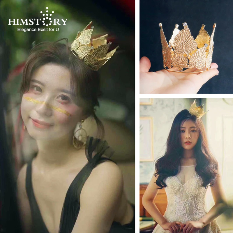 Himstory Baroque Vintage Rhinestone Round Crown Mini Leaf Bride Wedding Birthday Party Evening Hair Accessories
Himstory Baroque Vintage Rhinestone Round Crown Mini Leaf Bride Wedding Birthday Party Evening Hair Accessories