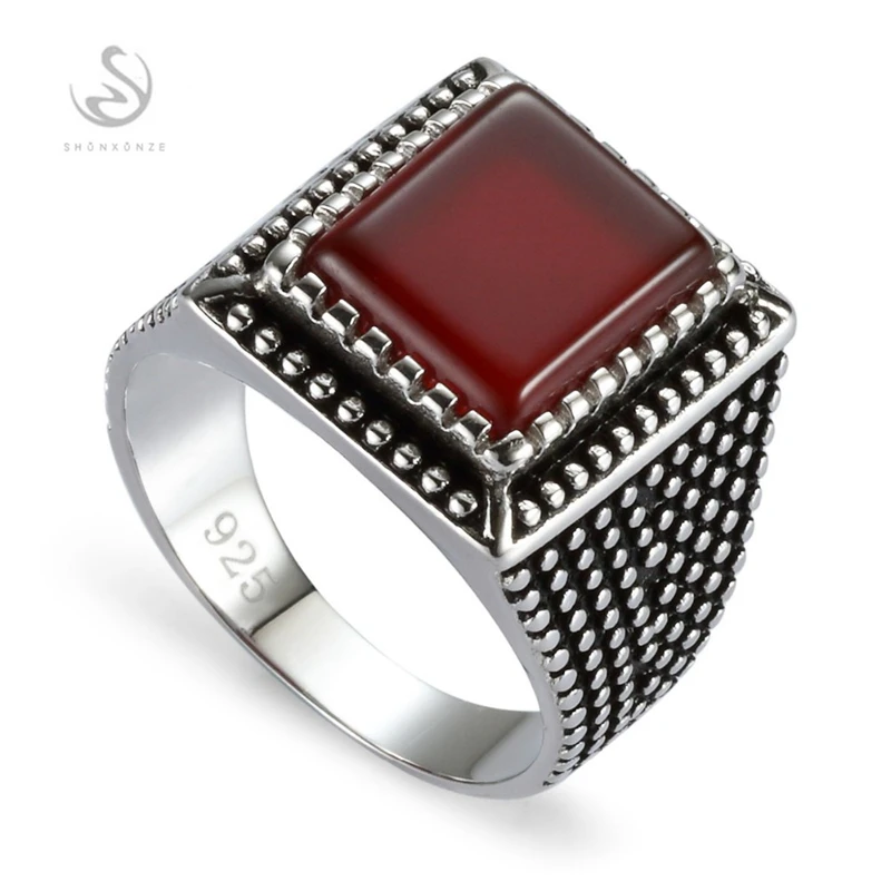 Eulonvan Vintage Charm Luxury Wedding 925 Sterling Silver Jewelry Rings For Men Red Cubic Zirconia S-3806 Size 7 8 9 10 11 12 13
Eulonvan Vintage Charm Luxury Wedding 925 Sterling Silver Jewelry Rings For Men Red Cubic Zirconia S-3806 Size 7 8 9 10 11 12 13