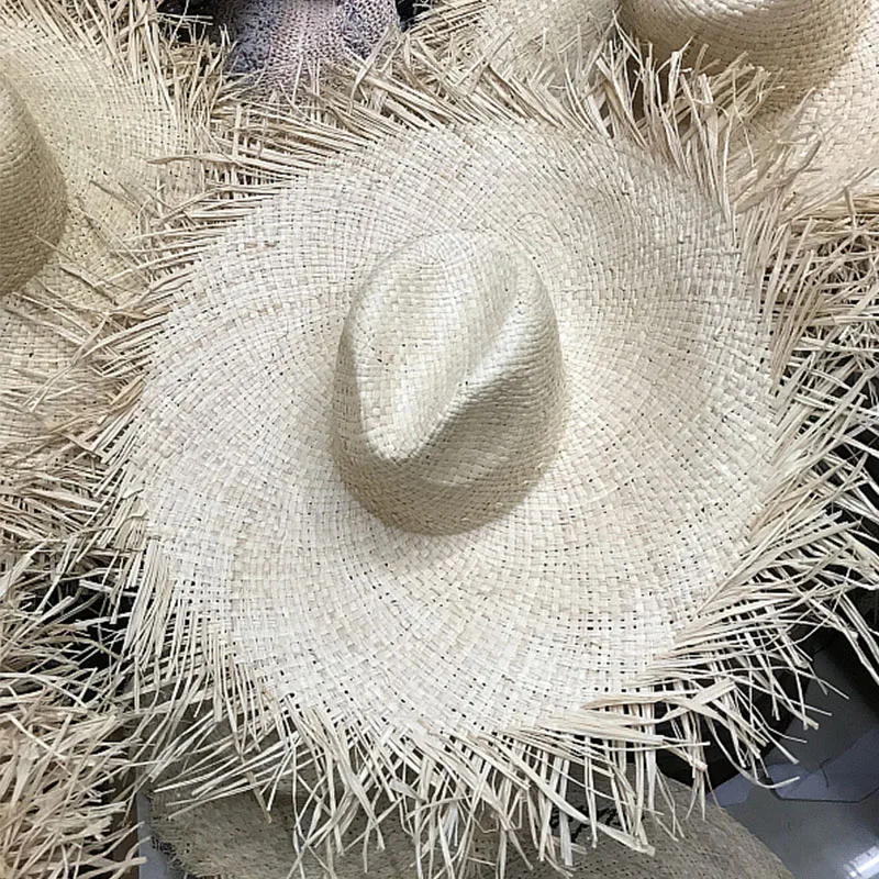 Classical Large Wide Brim Raffia Straw Hat Elegant Floppy Beach Hat Ladies Woman Summer Hat Sombrero Derby Sun Cap
Classical Large Wide Brim Raffia Straw Hat Elegant Floppy Beach Hat Ladies Woman Summer Hat Sombrero Derby Sun Cap