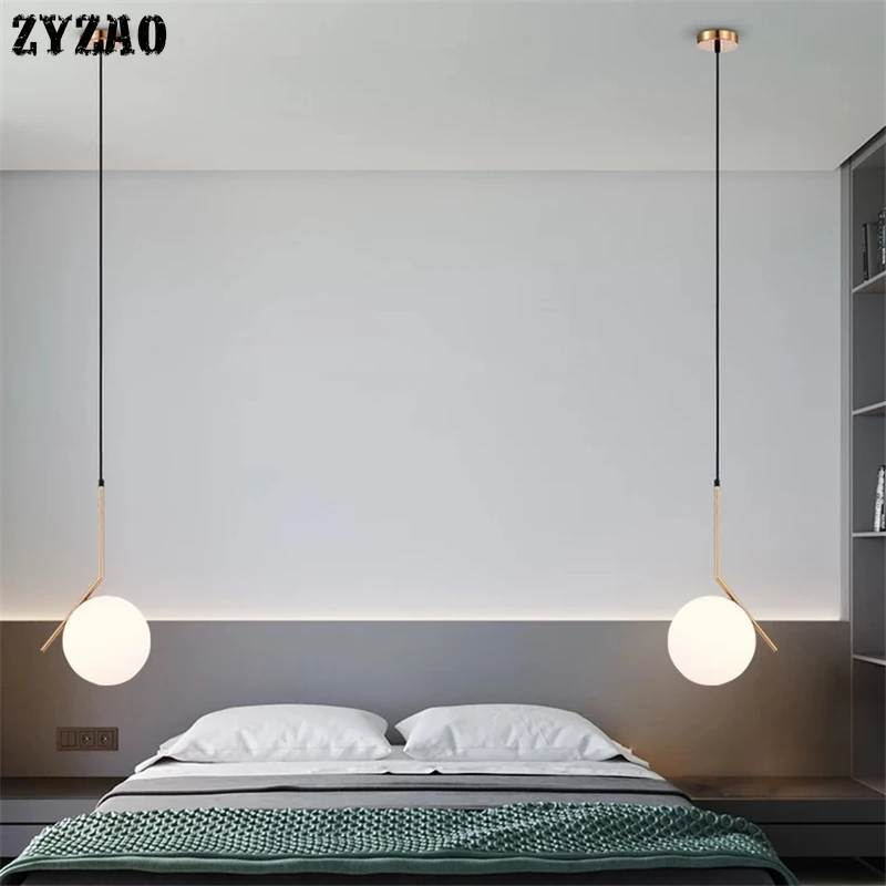 Modern Minimalist Pendant Lights Nordic Home Decor Glass Ball Pendant Lamp for Living Room Decoration Bedroom Dining Room Lamps
Modern Minimalist Pendant Lights Nordic Home Decor Glass Ball Pendant Lamp for Living Room Decoration Bedroom Dining Room Lamps