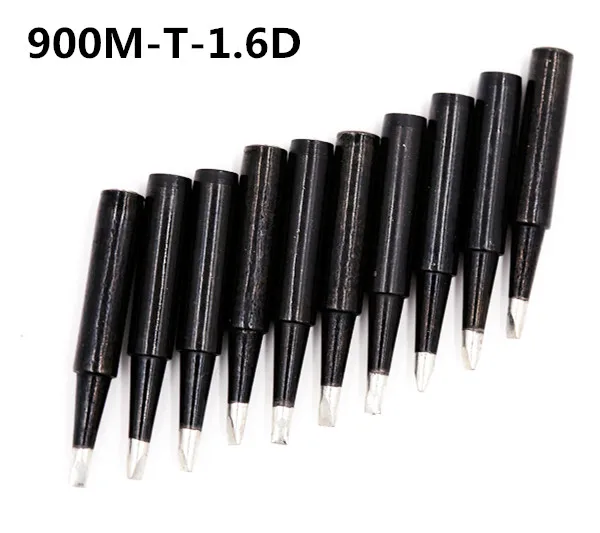 SZBFT 10 piece Black 900M-T-1.6D Series Horseshoe type iron head Welding tip Soldering iron tip
SZBFT 10 piece Black 900M-T-1.6D Series Horseshoe type iron head Welding tip Soldering iron tip
