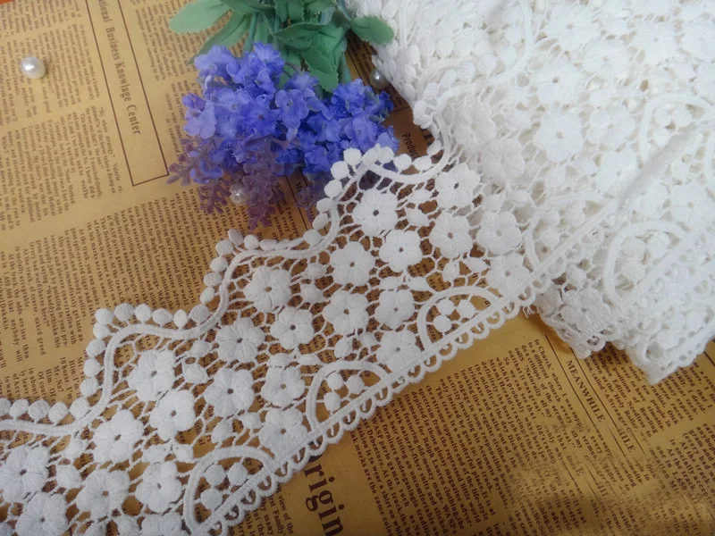 High quality 5 yard/lot width 3.74" 9.5cm diy craft white vintage cotton lace trim ribbon 1023271L4K430
High quality 5 yard/lot width 3.74" 9.5cm diy craft white vintage cotton lace trim ribbon 1023271L4K430