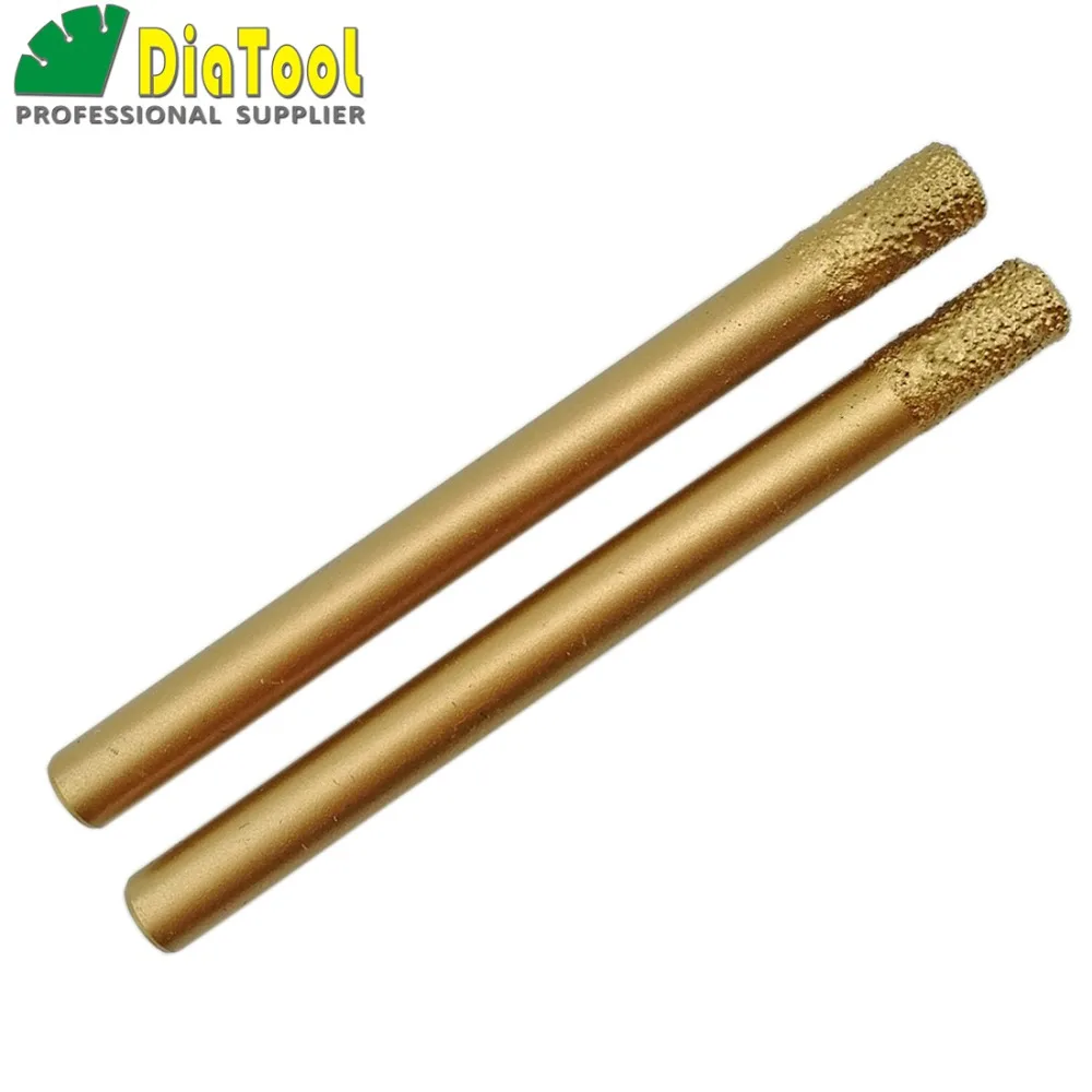 DIATOOL 2pcs 10/20MM Cylinder Flat End CNC Vaccum Brazed Diamond Engraving Bits Router Bits Straight Knife End Granite Marble
DIATOOL 2pcs 10/20MM Cylinder Flat End CNC Vaccum Brazed Diamond Engraving Bits Router Bits Straight Knife End Granite Marble