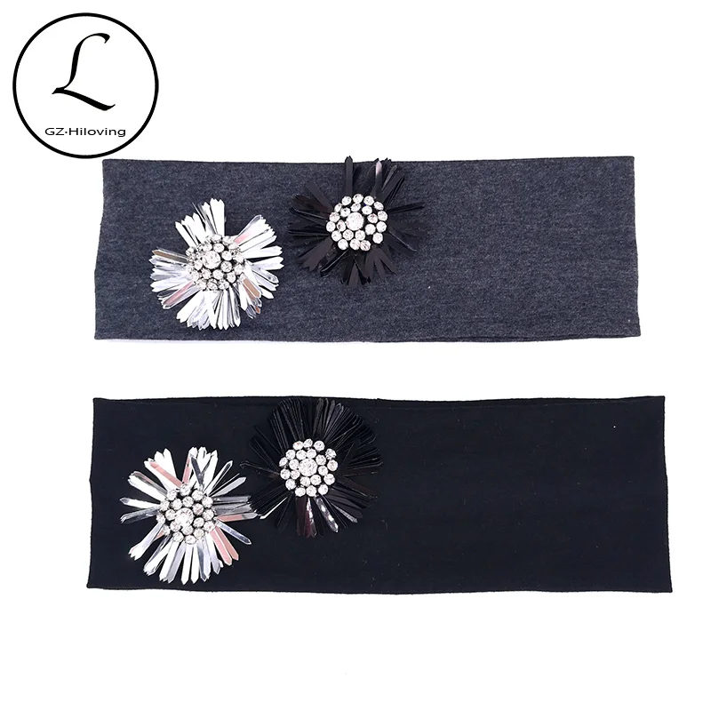 Gzhilovingl Summer Ladies Girls Sequins Floral Headbands 2019 Luxury Women Glitter Rhinestone Cotton Elastic Hair Band Headwear
Gzhilovingl Summer Ladies Girls Sequins Floral Headbands 2019 Luxury Women Glitter Rhinestone Cotton Elastic Hair Band Headwear