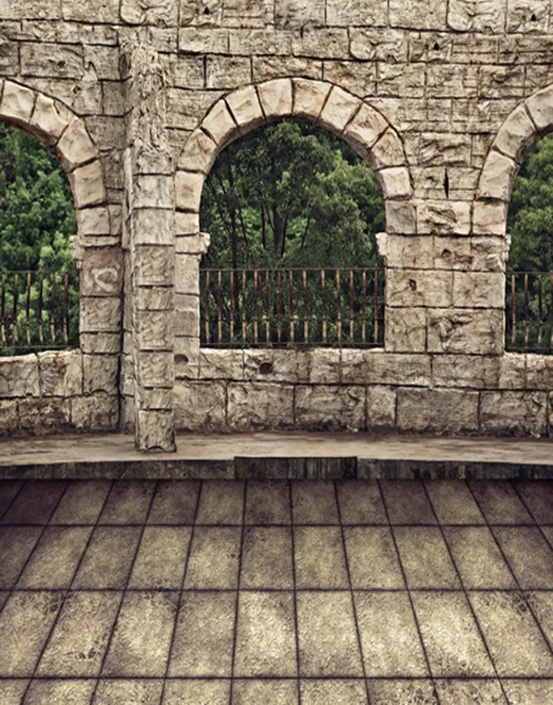 5x7ft Stone Building Green Tree Photography Backdrops Photo Props Studio Background
5x7ft Stone Building Green Tree Photography Backdrops Photo Props Studio Background