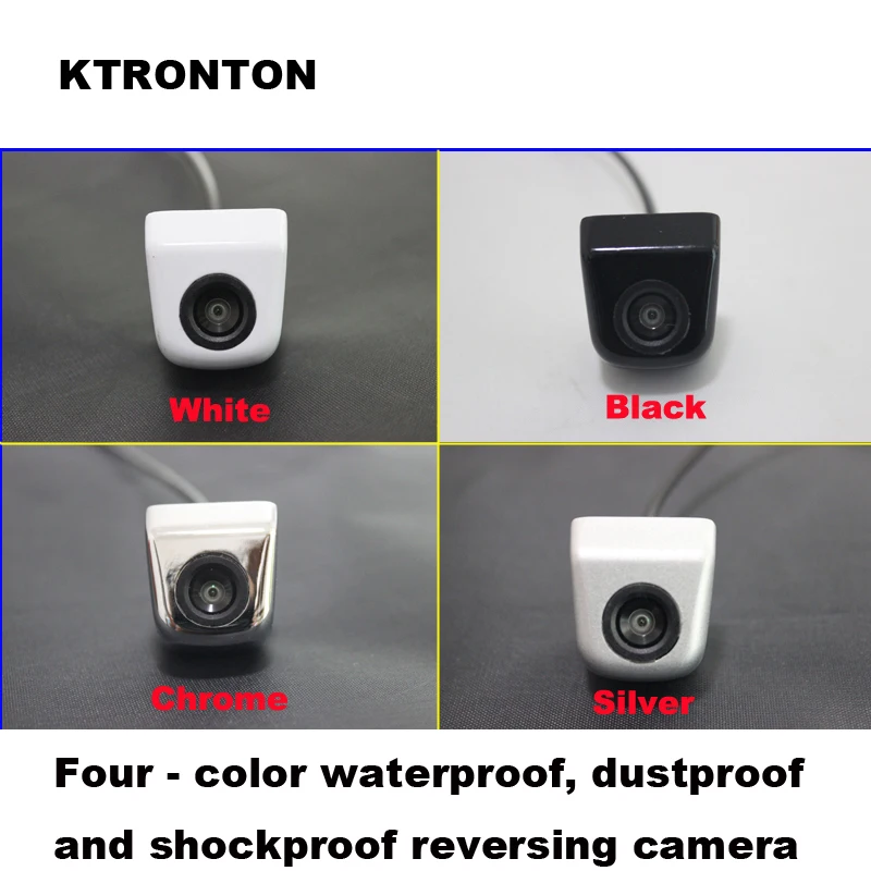 White / Chrome Metal Universal Car Front / Rear View Backup CCD Camera Waterproof Dustproof Shockproof Vehicle Reverse Parking
White / Chrome Metal Universal Car Front / Rear View Backup CCD Camera Waterproof Dustproof Shockproof Vehicle Reverse Parking