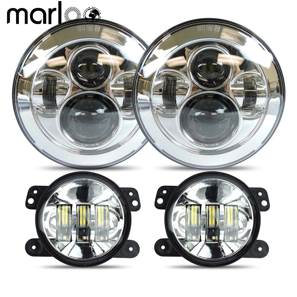 For Jeep Wrangler JK 7Inch Headlight + 4" Front Bumper Passing Fog Lights For Jeep JK 2Door 4 Door Unlimited Accessories
For Jeep Wrangler JK 7Inch Headlight + 4" Front Bumper Passing Fog Lights For Jeep JK 2Door 4 Door Unlimited Accessories