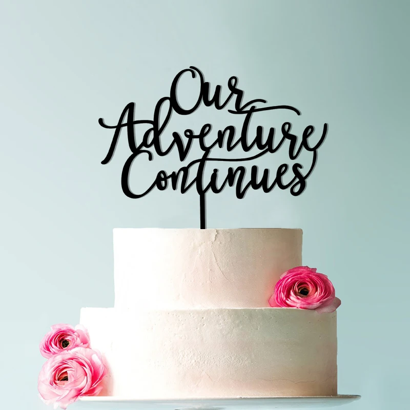 Our Adventure Continues Cake Topper , Wedding Cake Topper decoration, Wooden Cake Topper, Fun Cake Topper, Rustic
Our Adventure Continues Cake Topper , Wedding Cake Topper decoration, Wooden Cake Topper, Fun Cake Topper, Rustic