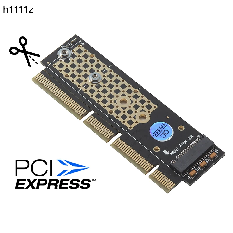 New PCI-E NGFF M.2 NVMe SSD to PCI-E 3.0 16x M Key Port Adapter HDD Extender Expansion Card Connector Converter Board Riser Card
New PCI-E NGFF M.2 NVMe SSD to PCI-E 3.0 16x M Key Port Adapter HDD Extender Expansion Card Connector Converter Board Riser Card