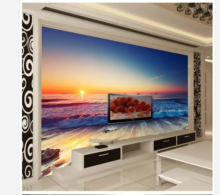 Home Decoration Sunset Wave Stone 3D Background Wall classic wallpaper for walls wallpapers for living room
Home Decoration Sunset Wave Stone 3D Background Wall classic wallpaper for walls wallpapers for living room