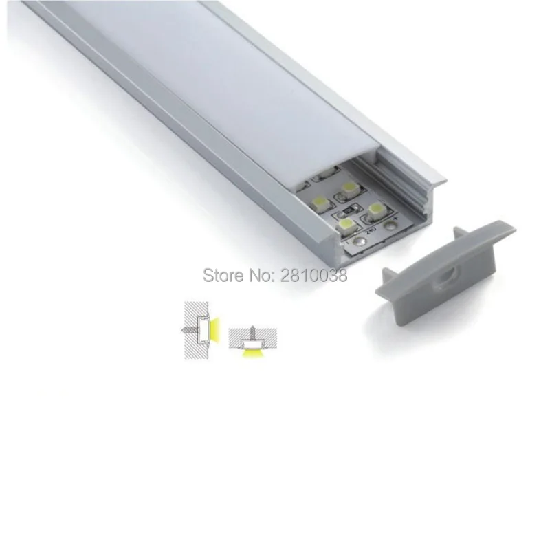 100 X 1M Sets/Lot 6063 extruded led aluminium profile and Wide T profile extrusion for recessed Wall or floor light
100 X 1M Sets/Lot 6063 extruded led aluminium profile and Wide T profile extrusion for recessed Wall or floor light