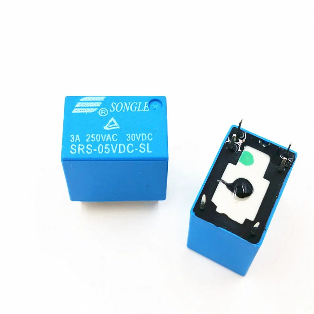 50PCS/lot Signal relay 4100 SRS-05VDC-SL SRS-12VDC-SL SRS-24VDC-SL 5V 12V 24V 3A A set of conversions 6PIN
50PCS/lot Signal relay 4100 SRS-05VDC-SL SRS-12VDC-SL SRS-24VDC-SL 5V 12V 24V 3A A set of conversions 6PIN