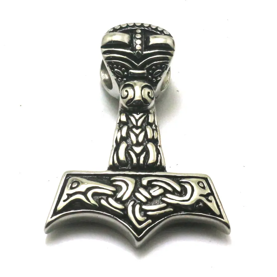 Boy Cool 316L Stainless Steel Newest Mini Two-sided Thor's Hammer Vintage Pendant
Boy Cool 316L Stainless Steel Newest Mini Two-sided Thor's Hammer Vintage Pendant