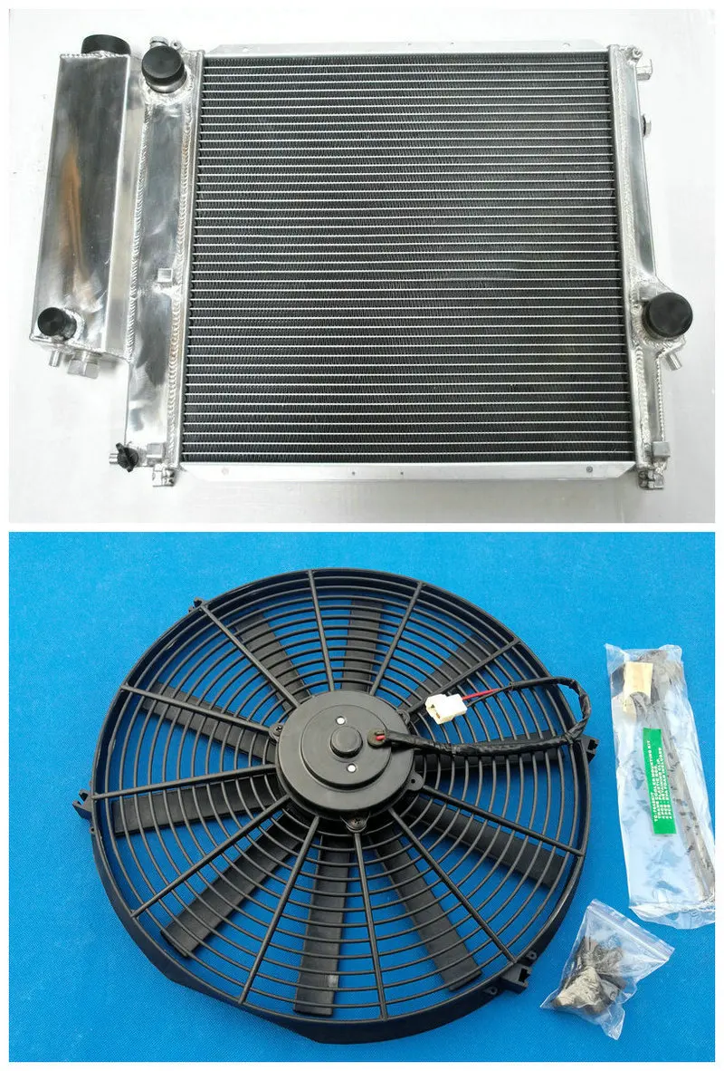 High Performance 2 Row Aluminum Radiator + Fan For BWM E36 Z3 M44 M42 Manual MT 1987-2000 88 89 90 91 92 93 94 95 96 97 98 99
High Performance 2 Row Aluminum Radiator + Fan For BWM E36 Z3 M44 M42 Manual MT 1987-2000 88 89 90 91 92 93 94 95 96 97 98 99