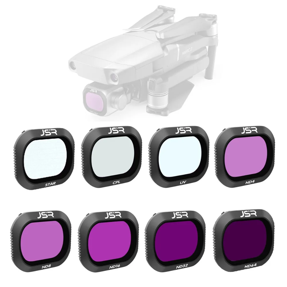 Фильтр объектива UV CPL PL ND4 ND8 ND16 ND32 ND64 Star 6 линий точек нейтральной плотности для объектива DJI Mavic2 Mavic 2 Pro Gimbal Lens
Фильтр объектива UV CPL PL ND4 ND8 ND16 ND32 ND64 Star 6 линий точек нейтральной плотности для объектива DJI Mavic2 Mavic 2 Pro Gimbal Lens