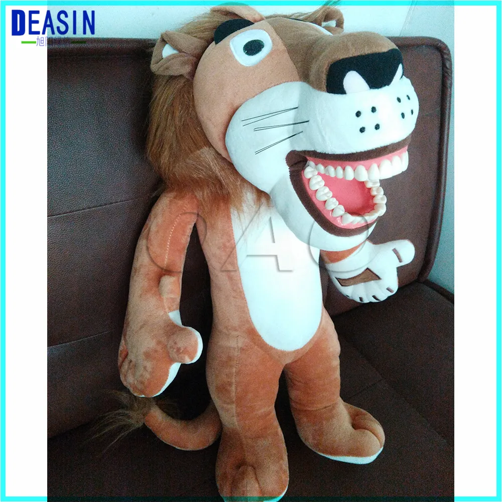 Early education brushing teeth doll Dental Clinic gift brushing teeth model Lion a big toothbrush as gift
Early education brushing teeth doll Dental Clinic gift brushing teeth model Lion a big toothbrush as gift