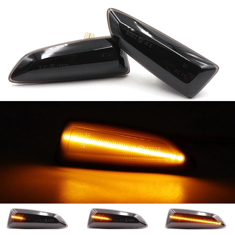 2Pcs LED Amber Dynamic Flowing Turn Signal Side Marker Light For Opel Astra J K 2015 Zafira C Insignia B Grandland X 2017
2Pcs LED Amber Dynamic Flowing Turn Signal Side Marker Light For Opel Astra J K 2015 Zafira C Insignia B Grandland X 2017