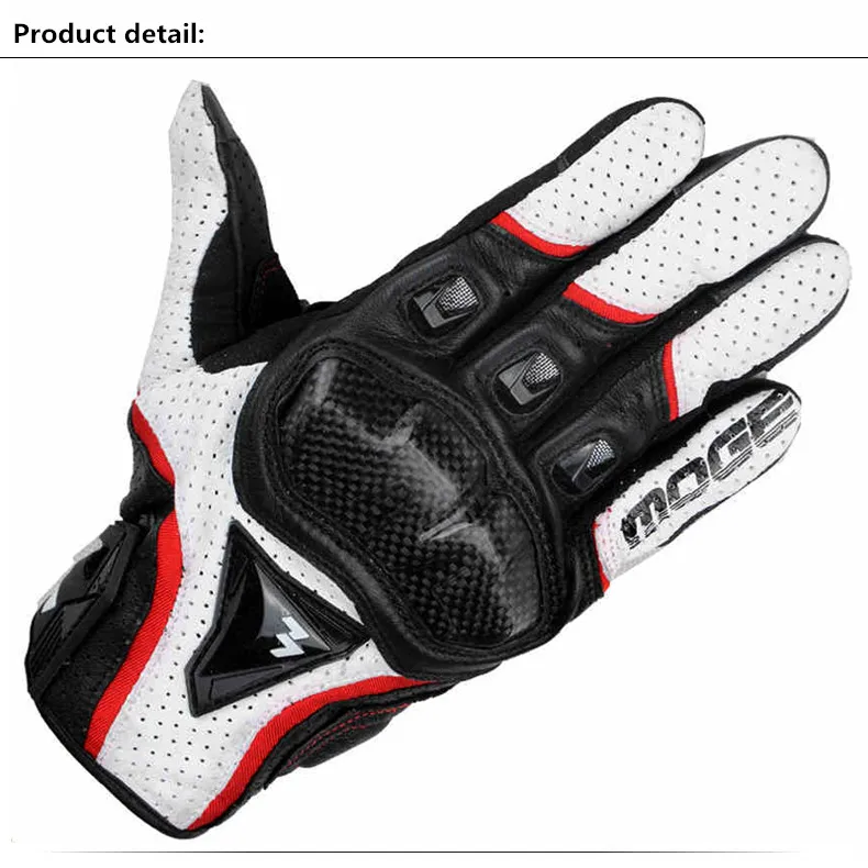 Summer Motorcycle Racing Leather Gloves Breathable Holes Carbon Fiber Man Motocross Gloves For Kick Scooter
Summer Motorcycle Racing Leather Gloves Breathable Holes Carbon Fiber Man Motocross Gloves For Kick Scooter