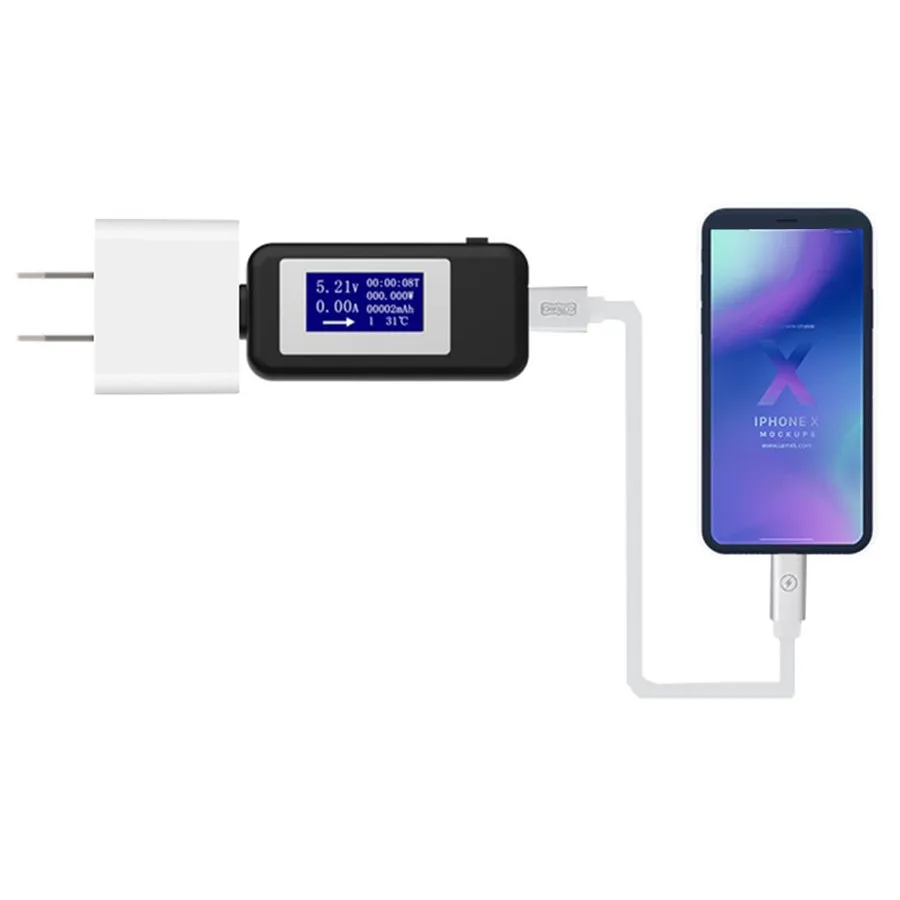 USB Type C USB Tester LCD Digital Voltage Current Meter Voltmeter Amp Volt Ammeter Detector Power Bank Charger Indicator 22%OFF
USB Type C USB Tester LCD Digital Voltage Current Meter Voltmeter Amp Volt Ammeter Detector Power Bank Charger Indicator 22%OFF