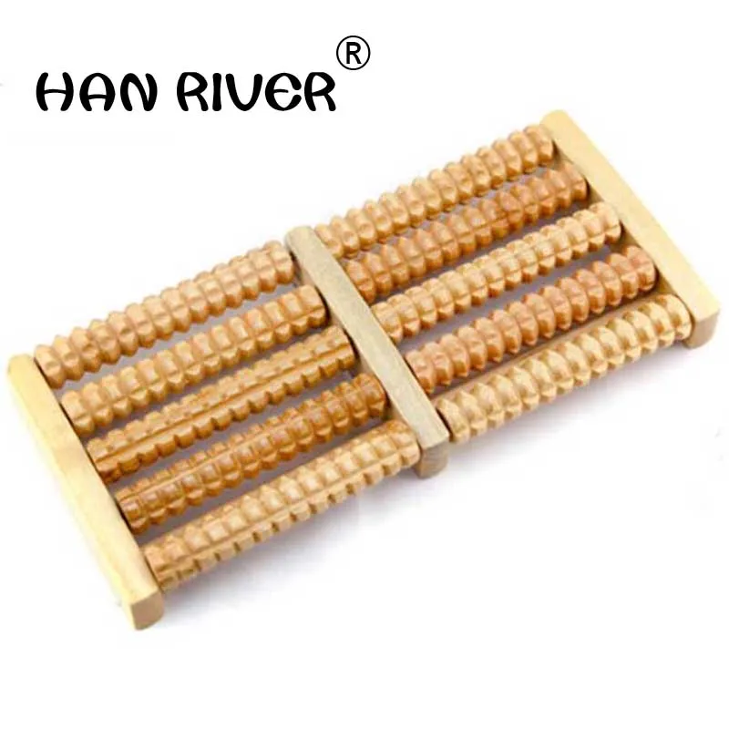 Новый удобный массажер для ног HANRIVER, деревянный массажер с пятью/шестью роликами для ног, домашний уход за здоровьем
Новый удобный массажер для ног HANRIVER, деревянный массажер с пятью/шестью роликами для ног, домашний уход за здоровьем