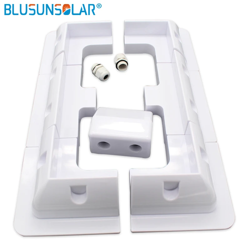 1SET(7 pcs) White color ABS Solar Panel Brackets Plastic Solar Panel Corner Mounting Brackets Kits
1SET(7 pcs) White color ABS Solar Panel Brackets Plastic Solar Panel Corner Mounting Brackets Kits