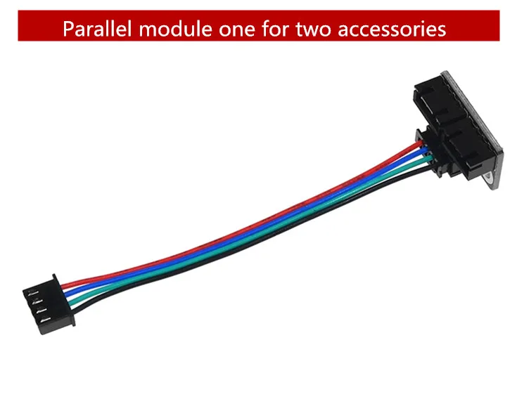 3D printer stepper motor parallel module one for two accessories double Z-axis motor shunt current sharing
3D printer stepper motor parallel module one for two accessories double Z-axis motor shunt current sharing