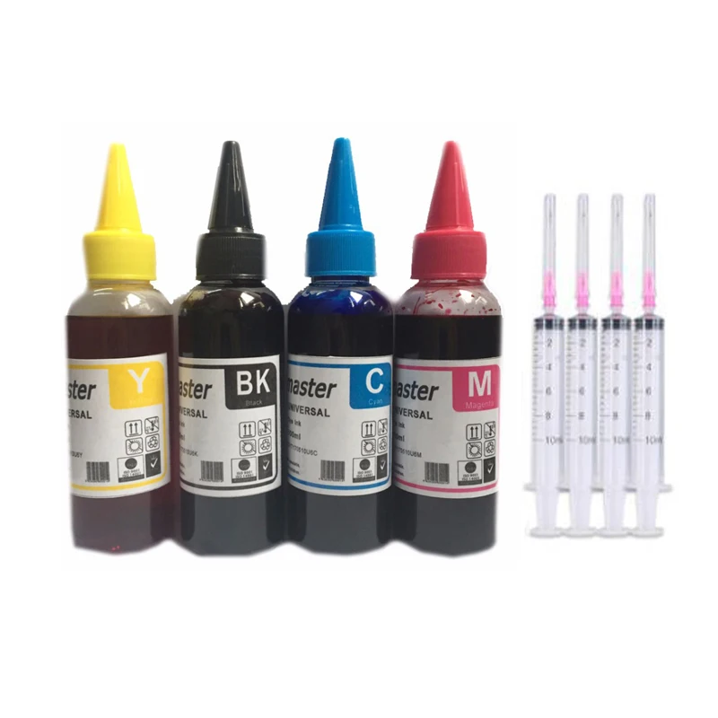Vilaxh 6 Color X 100ml dye ink For HP 84 85 Designjet 130 130gp 130nr 30 30gp 30n 90 90gp 90r Printer Cartridge
Vilaxh 6 Color X 100ml dye ink For HP 84 85 Designjet 130 130gp 130nr 30 30gp 30n 90 90gp 90r Printer Cartridge