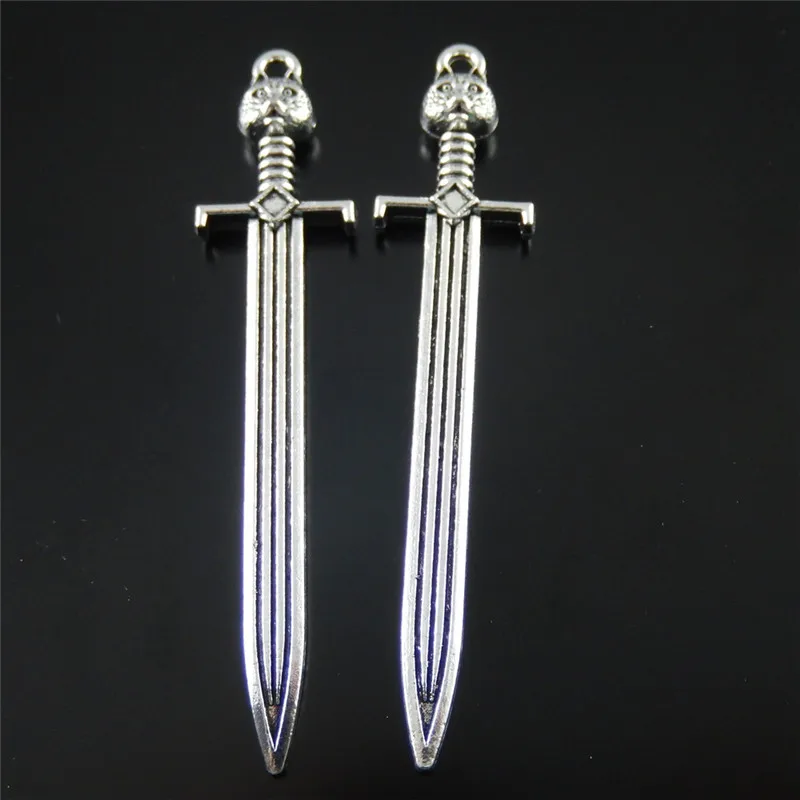 GraceAngie 5PCS Antique Alloy Night Owl Sword Shape Charms Pendant Jewelry Making Necklace Key Chain Accessories
GraceAngie 5PCS Antique Alloy Night Owl Sword Shape Charms Pendant Jewelry Making Necklace Key Chain Accessories