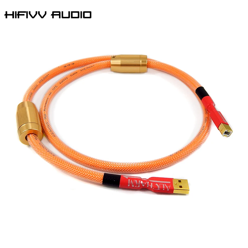 HIFI usb кабель для усилителя DAC и принтера 4N OFC медный провод с магнитным кольцом USB A к USB B
HIFI usb кабель для усилителя DAC и принтера 4N OFC медный провод с магнитным кольцом USB A к USB B