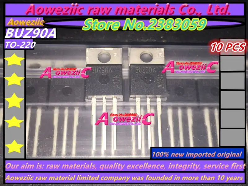 Aoweziic 100% новый импортный оригинальный BUZ90 BUZ90A TO-220 MOS FET 4.5A/600V / BUZ78 TO-220 800V 1.5A
Aoweziic 100% новый импортный оригинальный BUZ90 BUZ90A TO-220 MOS FET 4.5A/600V / BUZ78 TO-220 800V 1.5A