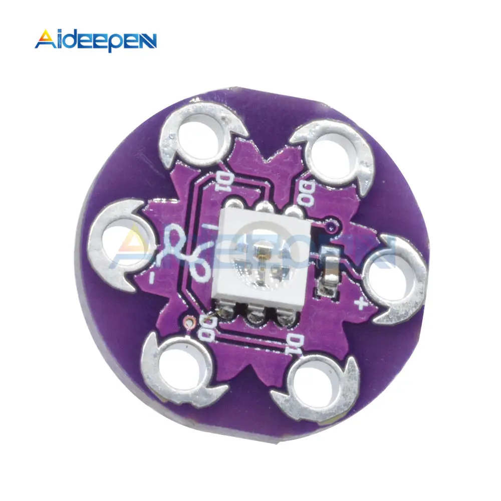 10 шт., LilyPad, Пиксельная плата WS2812, модуль LilyPad, светодиодный модуль для Arduino
10 шт., LilyPad, Пиксельная плата WS2812, модуль LilyPad, светодиодный модуль для Arduino