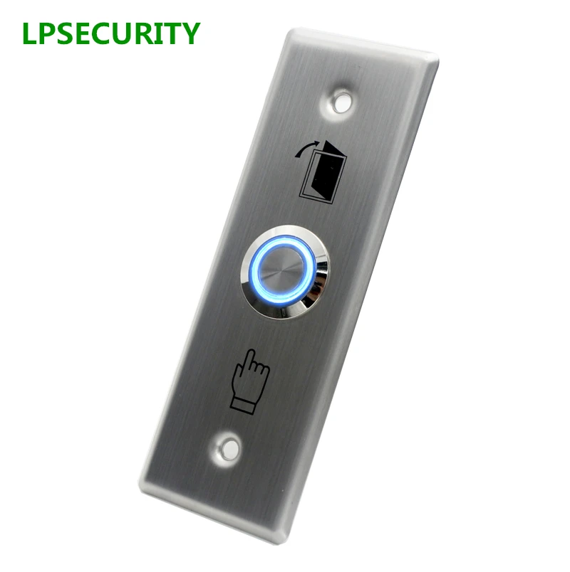 Backlit LED NO NC Stainless Steel Door Exit Push Release Button Switch For RFID Access Control system
Backlit LED NO NC Stainless Steel Door Exit Push Release Button Switch For RFID Access Control system