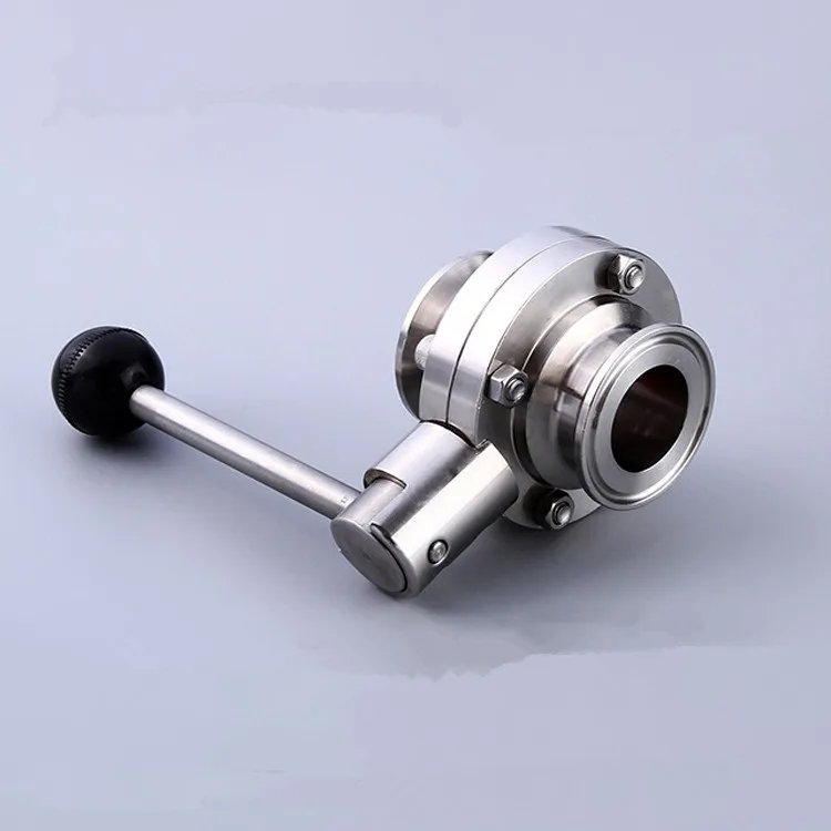 2" 51mm SUS 304 Stainless Steel Sanitary 2" Tri Clamp Butterfly Valve Homebrew Beer Dairy Product
2" 51mm SUS 304 Stainless Steel Sanitary 2" Tri Clamp Butterfly Valve Homebrew Beer Dairy Product