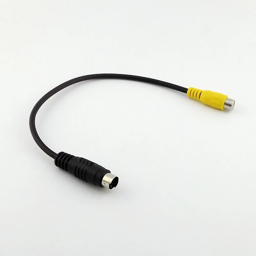10pcs Mini DIN 4 Pin S-Video Male To AV TV RCA Female M/F Audio Video Adapter Cable 28cm
10pcs Mini DIN 4 Pin S-Video Male To AV TV RCA Female M/F Audio Video Adapter Cable 28cm