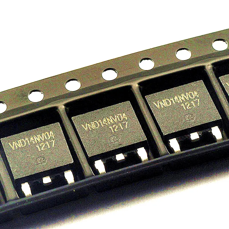 Intelligent switching circuit protection VND14NV04 12A/40V/74W TO 252 
Intelligent switching circuit protection VND14NV04 12A/40V/74W TO 252