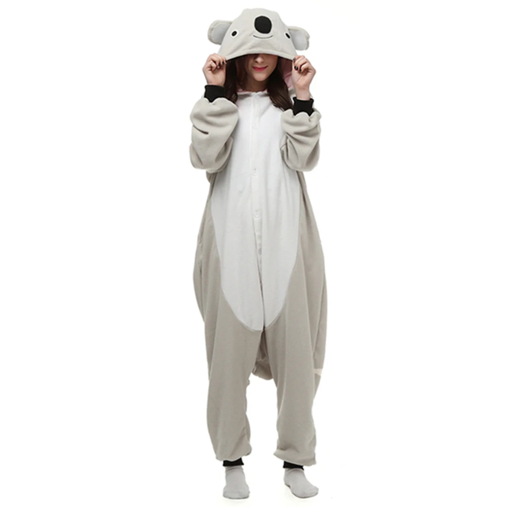 New Adult Women's Lady Cartoon Fleece Grey koala Pyjamas Pajamas Sleepsuit sleepwear Onesie
New Adult Women's Lady Cartoon Fleece Grey koala Pyjamas Pajamas Sleepsuit sleepwear Onesie